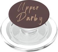 Upper Darby Pennsylvania Vintage elegant design PopSockets PopGrip for MagSafe