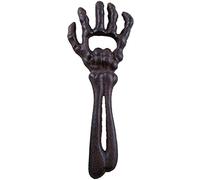 Upper Deck Halloween Skeleton Hand and Arm Bottle Opener Handheld Cast Iron Brown
