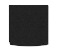 [Upper Floor] VW Id.7 Tourer (2023+) Only suitable for models with Upper-Floor Boot Position. Boot Liner Premium Tufted Carpet Tailored Fit Car Floor Boot Mat Black Binding Protector Durable