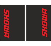 Upper Fork Decal Stickers Graphic Set Compatible with SHOWA Suspension - Fit All Dirt Bikes - Adhesive Vinyl Red (Matte)