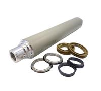 Upper Fuser Roller 604K67480 Compatible With 4110 4112 | Fits 900, 1100, 4127, 4595, D125, D110; Includes Lower Pressure Roller 059K37001(Upper Roller N parts)