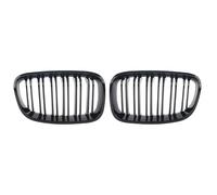 Upper Grille Hood Trim For 1-Series For F20 For F21 125i 118i 116I 125B 2010-2014 Front Bumper Grille Hood Grills Front Grill Covers Accessories(Gloss black)