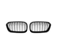 Upper Grille Hood Trim For 1 Series For F20 For F21 2016 2017 Gloss Black Grill Racing Front Bumper Grilles 1 Pair Front Grilles Front Grill Covers Accessories(Gloss black)