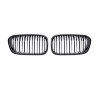 Upper Grille Hood Trim For 1 Series For F20 For F21 LCI 2015-2019 116i 118i 120i 125i For M140i 116d 118d 120d 125d Front Grill Front Grill Covers Accessories(Glossy Black)