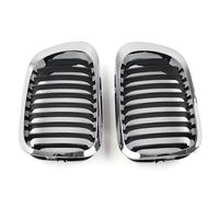 Upper Grille Hood Trim For 3 Series For E46 2-Door Coupe Cabriolet 1999 2000 2001 2002 Car Front Bumper Grille 2 Pcs Accessories Front Hood Bumper Grille