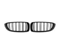 Upper Grille Hood Trim For 4 Series For F32 For F33 For F36 For M3 For F80 For M4 For F82 12-18 Car Front Bumper Grille Accessories Front Hood Bumper Grille(Carbon Look)