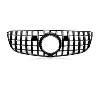Upper Grille Hood Trim For Benz For GLS Class For X166 For GT Style For GLS400 For GLS500 For GLS450 2016-2019 Front Bumper Grill Front Grill Covers Accessories