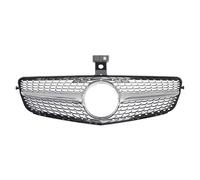 Upper Grille Hood Trim For C Class For W204 For C204 For C43 For Coupe Touring Silver Car Accessories Front Radiator Grille Front Hood Bumper Grille