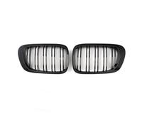 Upper Grille Hood Trim For E46 For M Series For M3 2 Door Gloss Black Racing Grille 1998-04 Car ABS Styling Front Grill Double Slat Grille Front Grill Covers Accessories