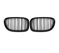 Upper Grille Hood Trim For F01 For F02 For F03 For F04 740i 750i For 7 Series 2009-2015 Front Hood Grilles Glossy Black Car Front Grille Front Grill Covers Accessories