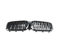 Upper Grille Hood Trim For IX3 For G08 LCI 2022+ Double Slat Gloss Black Front Grill Grille Front Grill Covers Accessories