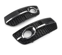 Upper Grille Hood Trim For Q5 2009 2010 2011 1 Pair Front Bumper Grill Fog Light Lamp Covers Trim