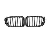 Upper Grille Hood Trim For X3 For F25 For X4 For F26 2014-2017 Single Slat Racing Bumper Grills Car Front Sport Grill Front Grill Covers Accessories(Matte Black)