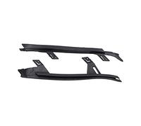 Upper Headlight Gasket, Rubber Upper Headlight Cover with 2Pcs for Headlight