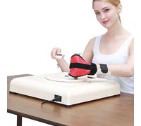 Upper Limb Traction Exerciser, Electric Arm Traction Equipment with Remote Control, Infinitely Variable Speed, Supports Forward Reverse Rotation, 4 Training Modes, for Homes and Nursing Homes