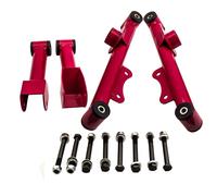 Upper & Lower Rear Red Tubular Control Arm Strut Kit For Ford Mustang 1979-2004
