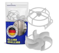 Upper Sprinkler for Dishwasher Has the Original Code 611388 00611388 for Siemens for Bosch - MADE IN GERMANY - Warranty 10 Years - MONTERAL