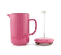 Upper Street Six Cup Pink Ceramic French Press Cafetière - Pink