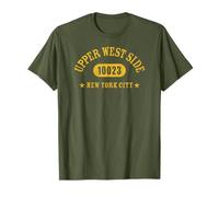 UPPER WEST SIDE 10023 NEW YORK CITY / NYC Athletic W Details T-Shirt