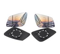 Upper Wing Mirror Glass For B&MW For 1 2 3 4 5 Series F20 F22 F30 F34 F32 F07 F10 Side Wing Door Rearview Mirror Glass Heated 2Pin