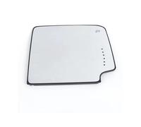 Upper Wing Mirror Glass For Chevy For Silverado 1500 2500 3500 2014-2017 Car Mirrors Exterior Rearview Side Mirror Glass Lens With Heated(Right heating big)