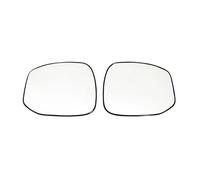 Upper Wing Mirror Glass For Civic 9 2012-2015 Side Mirror Glass Heated Rearview Lenses Without Turn Signal Version Automotive Accessories(Onecolor)