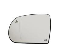 Upper Wing Mirror Glass For Jeep For Compass 2017-2020 Car Reflectors Side Mirror Glass Rear View Rearview Exterior Wide Angle Blind Spot(Left)