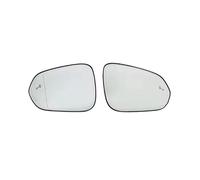 Upper Wing Mirror Glass For Lexus RX 2016 NX 2015-2020 Rear View Left Right Replace Heated Blind Spot Monitoring Auto Side Mirror Glass(Onecolor)