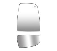 Upper Wing Mirror Glass For Transit For MK8 150 250 350 2015 2016 2017 2018 2019 Left Right Heated Side Wing Door Mirror Glass Rearview Lens(2pcs Left Side)