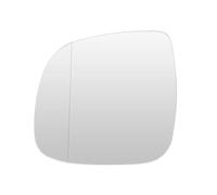 Upper Wing Mirror Glass For VW For Transporter T5 T6 2009-2019 Rear View Mirror Glass Side With Heating Back Plate Convex Wide Angle Replacement(Left)