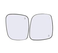 Upper Wing Mirror Glass Heated Side Mirror Glass Rearview Clear Len For Dodge For Grand For Caravan 2008-2016 68026177AB(Onecolor)