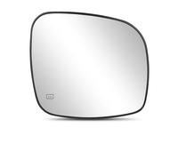Upper Wing Mirror Glass Heated Side Mirror Glass Rearview Clear Len For Dodge For Grand For Caravan 2008-2016 68026177AB(Right)
