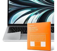 UPPERCASE GhostShield Premium Palm Rest Protector Skin Cover Set, Scratches and Wear Protection, Compatible with MacBook Air 13" 2025 2024 2022 with M4 M3 M2, A3240 A3113 A2681 (Silver)