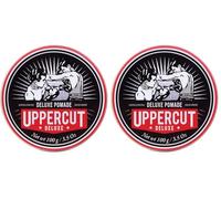 Uppercut Deluxe Pomade Strong Hold High Shine 100g (Pack of 2)