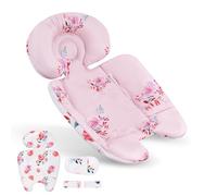 UPPERKIDS Mamaroo Infant Insert Compatible with 4moms MamaRoo & RockaRoo Swing | Enlarged Head & Body Support Cushion, Reversible Design, Soft Breathable Fabric with Flowers, Machine Washable