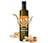Uppernut Peanut Oil for Cooking - (250ml) Cold Pressed Groundnut Oil for Cooking, Extra Virgin for Frying, Drizzling & Roasting | Unfiltered