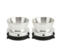 UPQRSG 1 Pair Nab Hub Adapters, Lockable 10 Inch Opener Universal Loading Device, Reel to Reel Tape Nab Hub Adapter, Aluminium Nab Hub Adapter for Studer ReV for Ak for Te