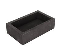 UPQRSG 5 kg Graphite Mould, Rectangular Crucible Mould, Silver Gold Bar Mould for Gold, Silver, Metal, Aluminium, Copper, Melting Casting Finish