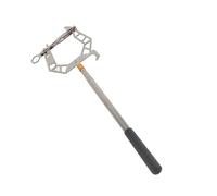 UPQRSG Boat Mooring Rope Dock Hook, Telescoping Boat Hook, Boat U Type Mooring Rope Threader Stainless Steel Dock Hook, Multi-Purpose Cable Wire Guider Ship Parking Tool