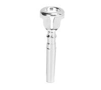 UPQRSG Embouchure Trainer, Copper Silver Plating Process Trumpet Mouthpiece, Beautiful Removable Rubber Annulus Trumpet Mouth Piece, for Practise