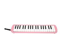 UPQRSG Melodica, ABS Impact Convenient Trouble 37 Keys Musical Instruments, Tightly Firmly Convenient Keyboard Piano, for Beginner Professional Training[Pink]
