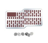 Uprgades Steel Vehicle Foot Pedals With Corrosions Resistance Auto Pedal Pads Suitable For Daily Commuters & Enthusiasts Steel Car Pedals