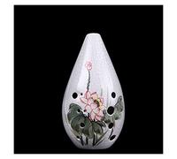 Upright 12-hole Alto Ocarina Crack Hand-painted 12-hole AF/BC Tao Xun Musical Instrument ocarina instrument (Af)
