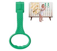 Upright Aid, Pull, Sturdy Toy Strap with Clip, Compact Bumper Attachment with, Modern Playpen Accessory for Girls, Versatile Bed Rail Tool for Early Development, Child Lift