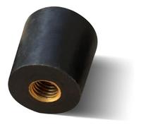 Upright Bass Endpin Rubber Tip Stopper Protector Sturdy and Anti Slip with The Internal Metal Thread Design Easy To Install (Flat Bottom) (arc Bottom)