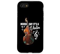 Upright Bass Musician Orchestra It's Violin Contrabass Case for iPhone SE (2020) / 7/8