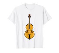 Upright Bass Player Bluegrass Acoustic Double Roots String T-Shirt