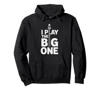 Upright Bass Player Play Big One Funny Identity Double Pullover Hoodie