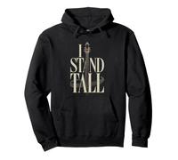 Upright Bass Player Standing Tall Jazz Stage Double Musician Pullover Hoodie
