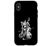 Upright Bass String Instrument Band Musician Double Bass Case for iPhone X/XS